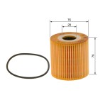 Filtre à Huile Pour Volvo C70 I S40 S60 S70 S80 II V40 V70 1275810 1275810-8