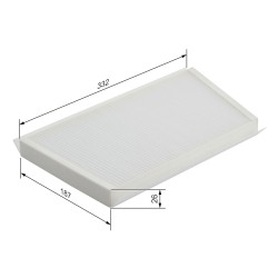 Filtre Habitacle Pour MERCEDES Classe C CLC T-Model CLK