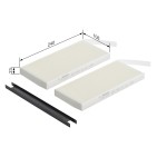 Filtre Habitacle Pour Renault Opel Nissan MERCEDES 7701209837 4419683 2789100Q0D