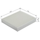 Filtre Habitacle Pour Ford Focus II Volvo C30 C70 II S40 V50