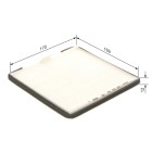 Filtre Habitacle Pour Hyundai i10 II Cargo Kia Picanto RIO III
