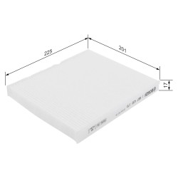 Filtre Habitacle Pour Hyundai Tucson/SUV Veloster Kia Carens III Cerato II Niro