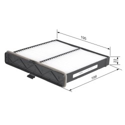 Filtre Habitacle Pour Mazda 2 3 CX-3 D09W-61-J6X DB9L-61-J6X