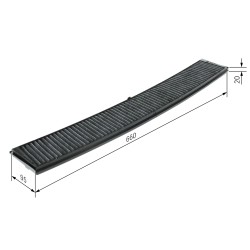 Filtre Habitacle Pour BMW Série 2 F45 3 E46 X3 64312182458 64319071935