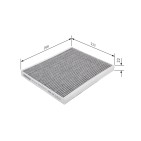 Filtre Habitacle Pour Peugeot Opel Fiat Alfa Romeo 1808012 77365764 55702468