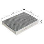 Filtre Habitacle Pour Renault Nissan Qashqai II SUV Van MERCEDES 272774812R