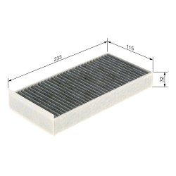 Filtre Habitacle Pour BMW i3 Série 1 F40 2 F44 F45 F46 X1 Van X2 Mini Mini