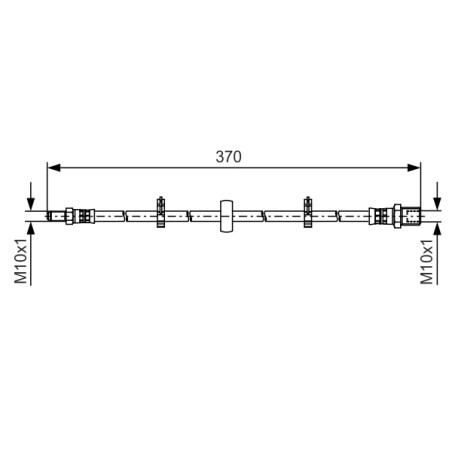 Flexible de Frein Pour Iveco Daily Citys III IV V VI 500327224 504088068