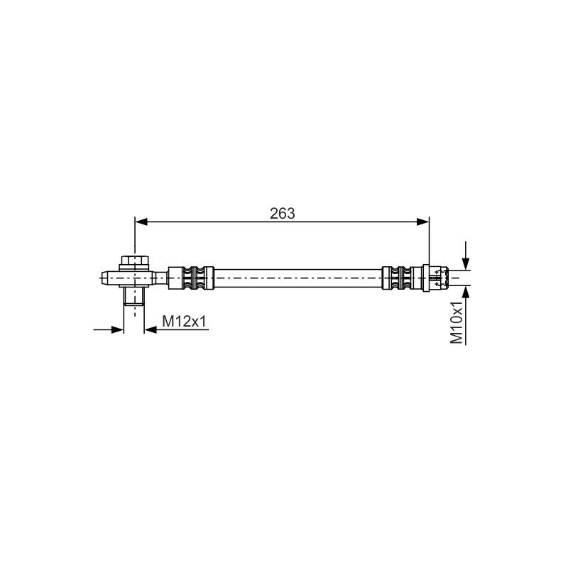 Flexible de Frein Pour Audi A4 Seat Exeo 8E0611775H 8E0611775N
