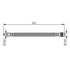 Flexible de Frein Pour Renault Opel Nissan Vauxhall 8200003481 4418515 91167776