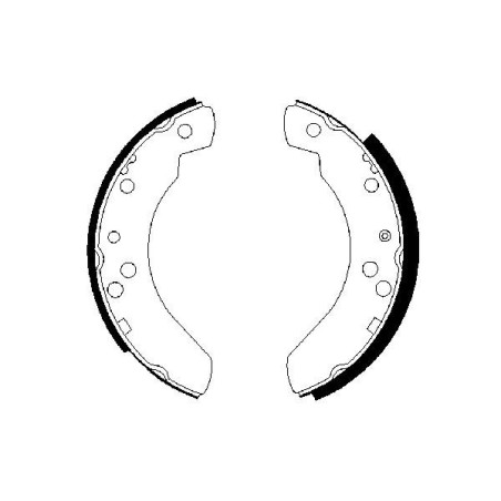 Kit Machoire de Freins Pour Ford P 100 I II Transit 1570203 5026344 6150091