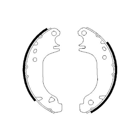 Kit Machoire de Freins Pour Peugeot 106 I II 205 - 306 309 Citroën AX Saxo