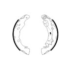 Kit Machoire de Freins Pour Peugeot Citroën C2 C3 Lancia 4241L7 77362365