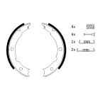 Kit Machoire de Freins à Main Pour Peugeot 406 607 4241J2 4241J7 4241K4 4241K9