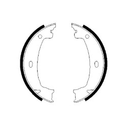 Kit Machoire de Freins à Main Pour BMW F33, F83 Z4 34416761290 34416761291