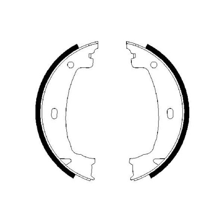 Kit Machoire de Freins à Main Pour BMW F33, F83 Z4 34416761290 34416761291