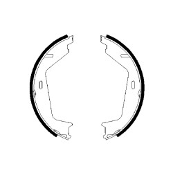Kit Machoire de Freins à Main Pour Volvo S60 I S80 II V70 III 272398 274271