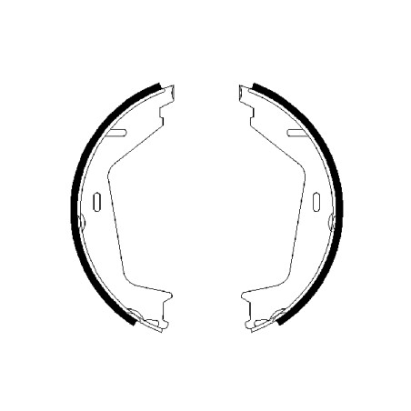 Kit Machoire de Freins à Main Pour Volvo S60 I S80 II V70 III 272398 274271