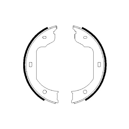 Kit Machoire de Freins à Main Pour VW BMW Rolls-Royce 7L6698525 34212213314