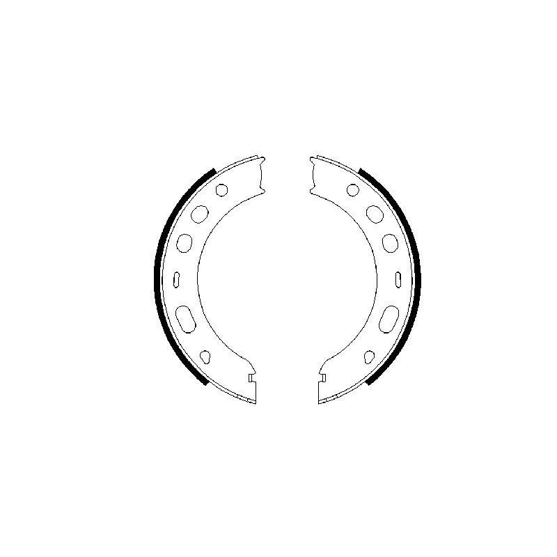 Kit Machoire de Freins à Main Pour Porsche 911 Speedster Targa 924 92835209710