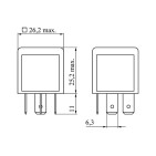 Relais Pour Opel Astra F G Calibra A Corsa B C Meriva Tigra Vectra Zafira
