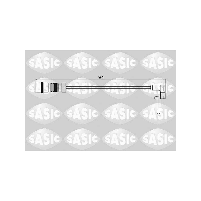 Capteur Usure Plaquettes De Frein Avant Pour MERCEDES 124 190 A Trois Volumes