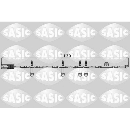 Capteur Usure Plaquettes De Frein Arrière Pour Mini Mini 34356761448
