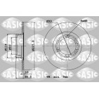 2 Disques De Frein Arrière Pour Renault 4 5 12 Variable 15 17 18 7700502515