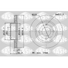 2 Disques De Frein Avant Pour Renault Dacia Nissan 402064911R 40206AX603