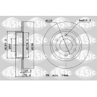 2 Disques De Frein Arrière Pour VW Crafter 30-35 30-50 MERCEDES Sprinter