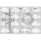 2 Disques De Frein Arrière Pour Ford Tourneo Transit 1764282 1764283 2013002