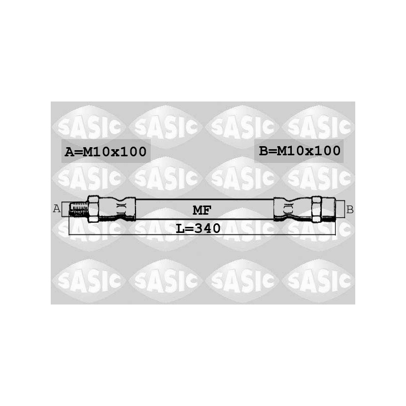 Flexible de Frein Avant Pour VW Audi Seat Toledo I II III 171611701L 191611701