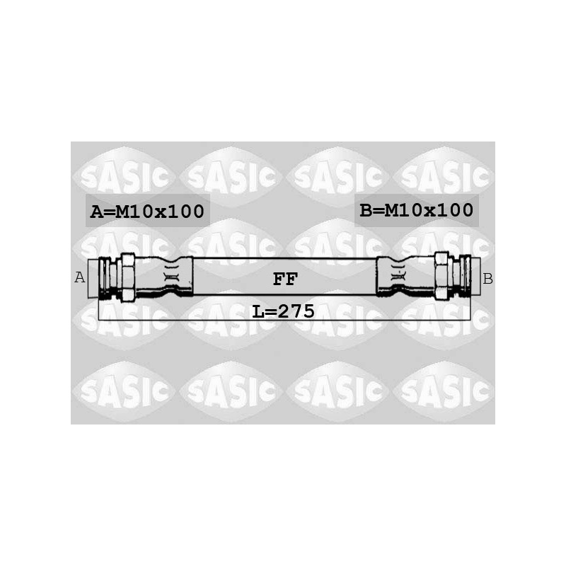 Flexible De Frein Arrière Pour Peugeot 205 I II 309 480653 481629