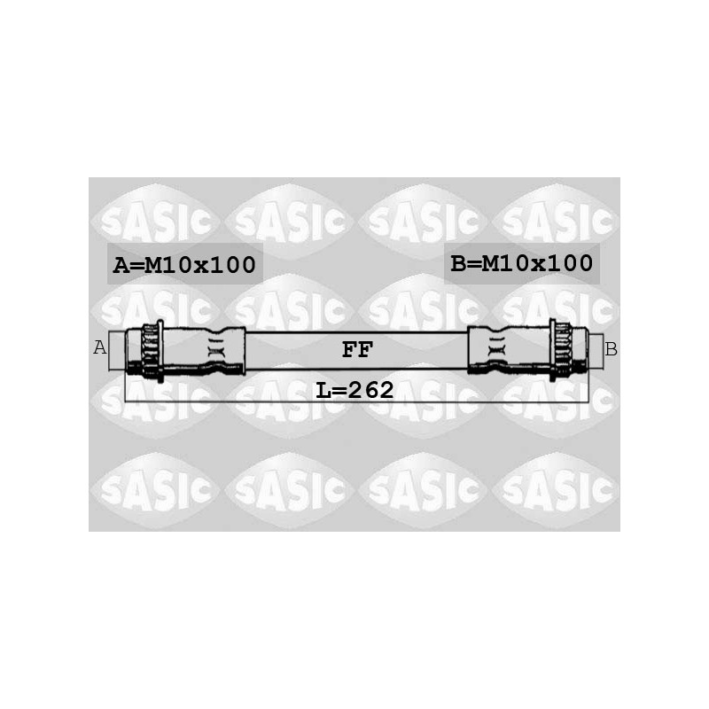 Flexible De Frein Pour Peugeot 206 480693