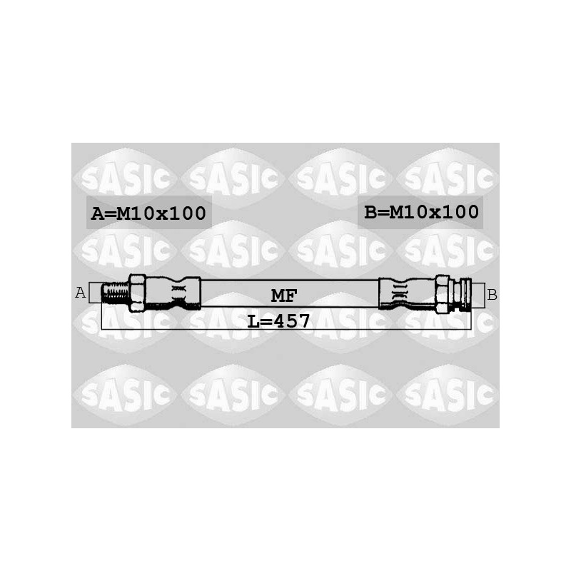 Flexible de Frein Avant Pour Peugeot J5 Fiat Citroën 480636 71736953 7567861