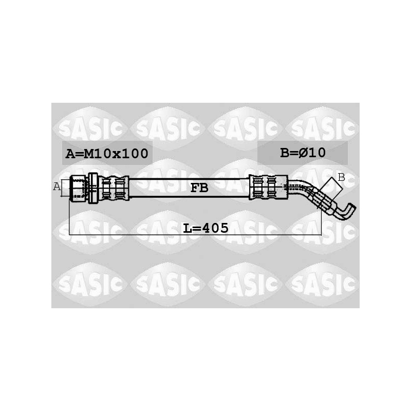 Flexible de Frein Avant Pour Fiat Sedici Suzuki SX4 71742814 5155079J00
