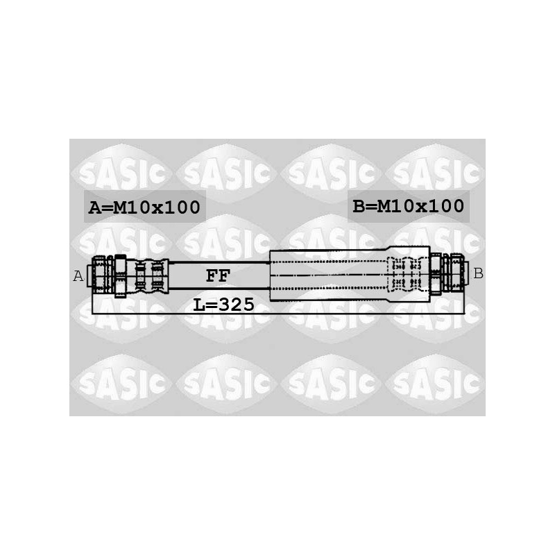 Flexible De Frein Arrière Pour Ford Fiesta V Fusion 1151027 1217819 1426701