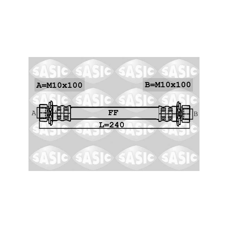 Flexible De Frein Arrière Pour Suzuki Swift IV SX4 5157079J00000