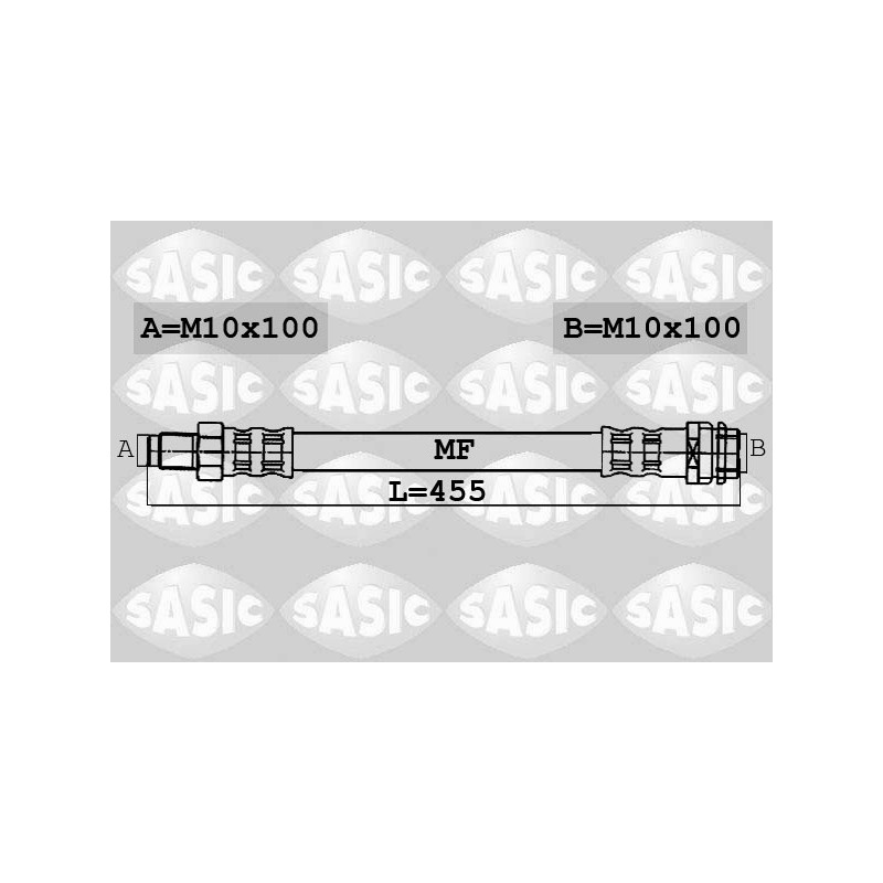 Flexible de Frein Avant Pour Volvo XC60 II 31305080