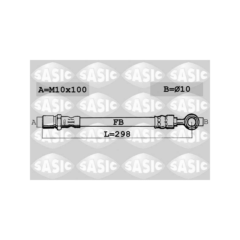 Flexible de Frein Avant Pour Hyundai i10 Kia Picanto 5873107000 587310X000