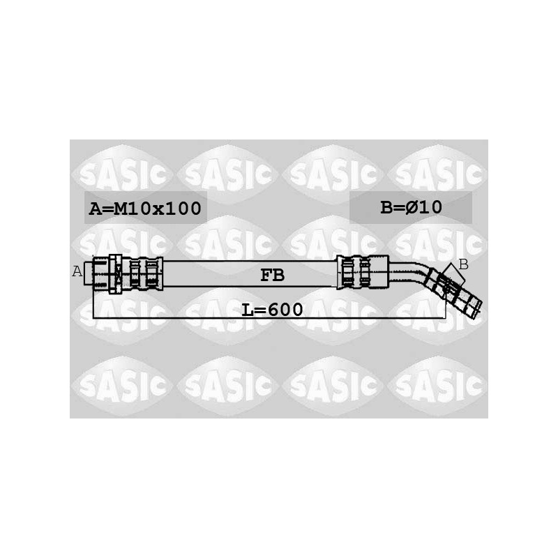 Flexible De Frein Pour Toyota RAV 4 II 9094702C55