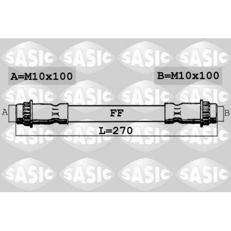 Flexible De Frein Arrière Pour Peugeot Expert Fiat Citroën 4806H5 1401070380
