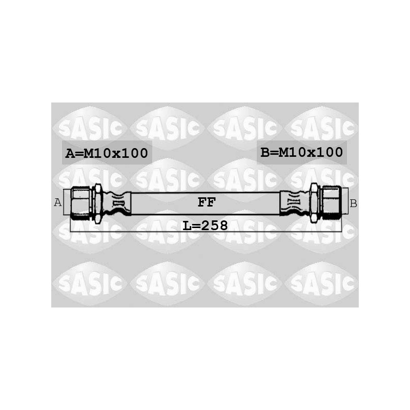 Flexible De Frein Arrière Pour VW Touran 1T0611775A