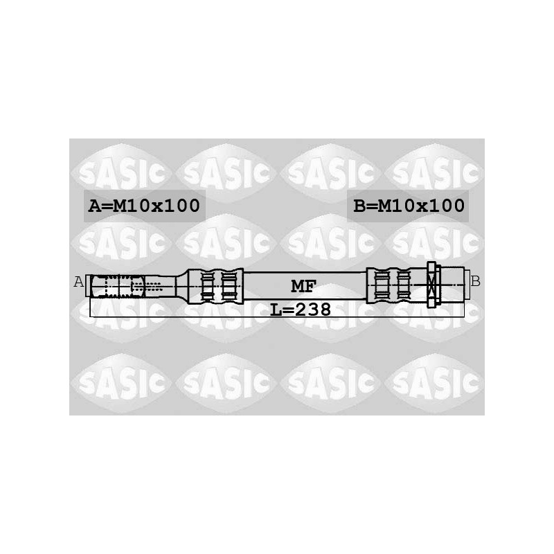 Flexible De Frein Arrière Pour VW Multivan T7 V VI Transporter 7H0611776