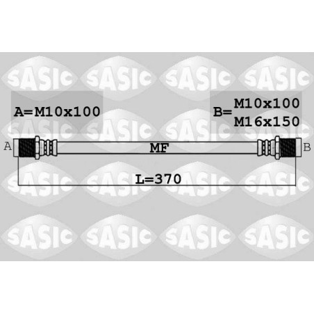 Flexible de Frein Avant Pour Iveco Daily Citys III IV V VI 504088068 504229365