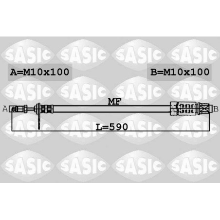 Flexible de Frein Avant Pour VW Amarok 2H0611701