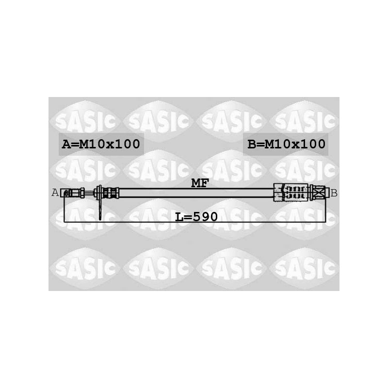 Flexible de Frein Avant Pour VW Amarok 2H0611701