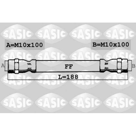 Flexible De Frein Arrière Pour Renault Clio II Thalia I Twingo Wind 7700416273