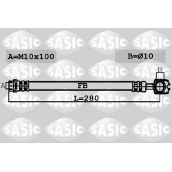 Flexible De Frein Arrière Pour Audi A4 Seat Exeo 8E0611775N