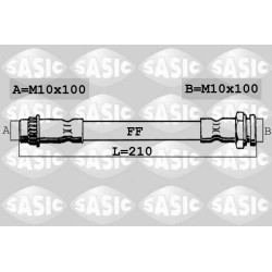 Flexible De Frein Arrière Pour Peugeot 1007 Citroën C2 C3 I